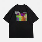Gradual Change Letter Print Tee