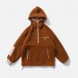 Half Zipper Sherpa Winter Coat