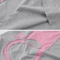 Heart Apple Sticker Cloth Embroidered Tee
