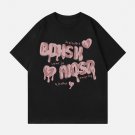 Heart Element Letter Printing Tee
