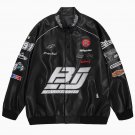 Heavy Industry Embroidery PU Leather Jacket