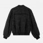 Irregular Hole Cut Winter Coat