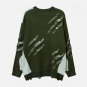 Irregular Holes Sweater