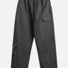 Irregular Pocket Design Cargo Pants
