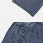 Irregular Pocket Patchwork Jeans