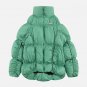 Irregular Split Pleats Winter Coat