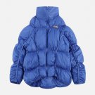 Irregular Split Pleats Winter Coat
