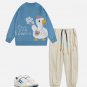Jacquard Cartoon Duck Sweater