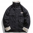 Japanese Stand-up Collar Lamb Wool Winter Coat