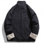 Japanese Stand-up Collar Lamb Wool Winter Coat