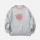 Juicy Peach Flocking Sweater