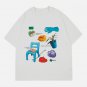 Kitchen Ware Print Tee