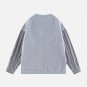 Knitted Patchwork Sweatshirt