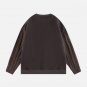 Knitted Patchwork Sweatshirt