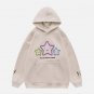 Knitting Embroidery Star Hoodie