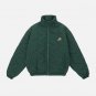 Koi Pattern Label Solid Color Jackets