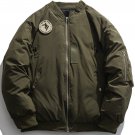 Labeled Solid Color Winter Coat