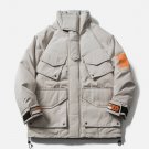 Large Pocket Cargo Winter Coat