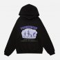Lavender Print Hoodie