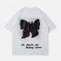 Leather Butterfly Tee