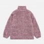 Leopard Print Flocked Sherpa Coat