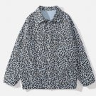 Leopard Print Lapel Jacket