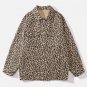 Leopard Print Lapel Jacket
