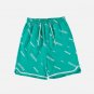 Letter All-over Print Shorts
