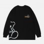 Letter Bear Graphic Sweatshirt