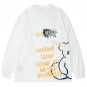 Letter Bear Graphic Sweatshirt