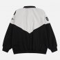 Letter Embroidered Contrast Jacket