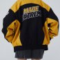 Letter Embroidery Contrast Jacket