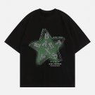 Letter Embroidery Inkjet Tee
