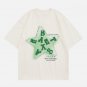 Letter Embroidery Inkjet Tee