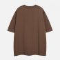 Letter Embroidery Print Tee
