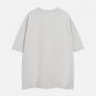 Letter Embroidery Print Tee