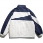 Letter Embroidery Stitching Jacket