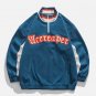 Letter Embroidery Sweatshirt
