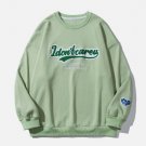 Letter Flocked Sweatshirt