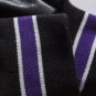 Letter Flocking Print Varsity Jacket