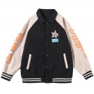 Letter Foam Printing and Color Matching Winter Coat