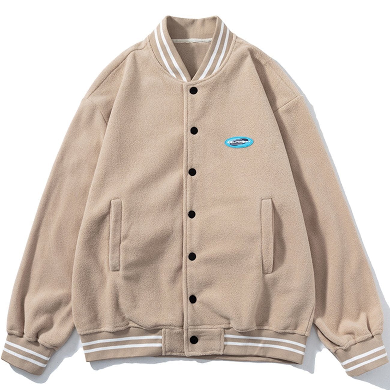 Letter Label Varsity Jacket