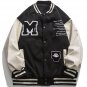 Letter M Embroidered Angel Jacket