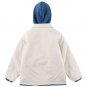 Letter Patch Fake Two Winter Coat