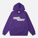 Letter Plastisol Printing Hoodie