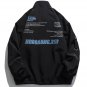 Letter Print Back Jacket