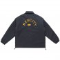 Letter Print Cargo Winter Coat