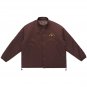 Letter Print Cargo Winter Coat