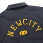 Letter Print Cargo Winter Coat