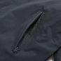 Letter Print Cargo Winter Coat